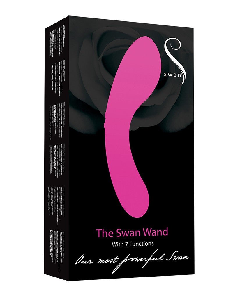 Swan Wand vibrator Oplaadbaar - roze - Erotiekvoordeel.nl