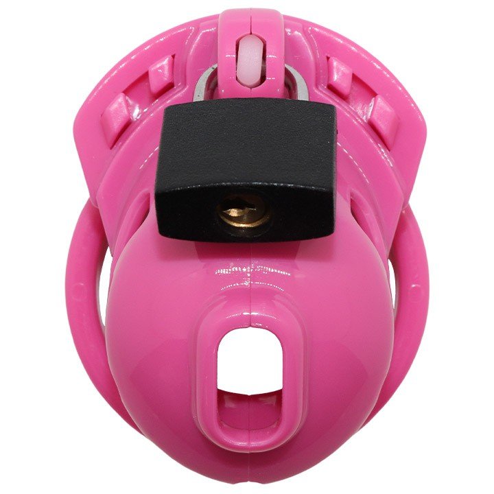 The Vice Kuisheidskooi | Peniskooi | Chastity Cage MICRO (voor kleine penis) - roze-Erotiekvoordeel.nl