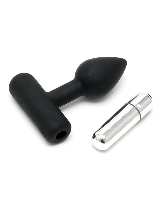 Vibrerende mini buttplug van siliconen - Erotiekvoordeel.nl