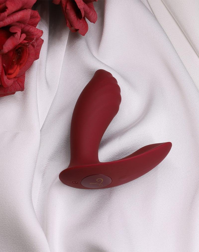 Viotec Loyte - Vibrator - Prostaat Vibrator met Appbediening - Wijnrood - Diepe Intense Sensaties-Erotiekvoordeel.nl