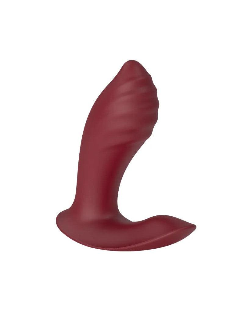 Viotec Loyte - Vibrator - Prostaat Vibrator met Appbediening - Wijnrood - Diepe Intense Sensaties-Erotiekvoordeel.nl