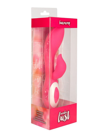 Wonderlust Harmony Clitoris en G-spot Vibrator - roze - Erotiekvoordeel.nl