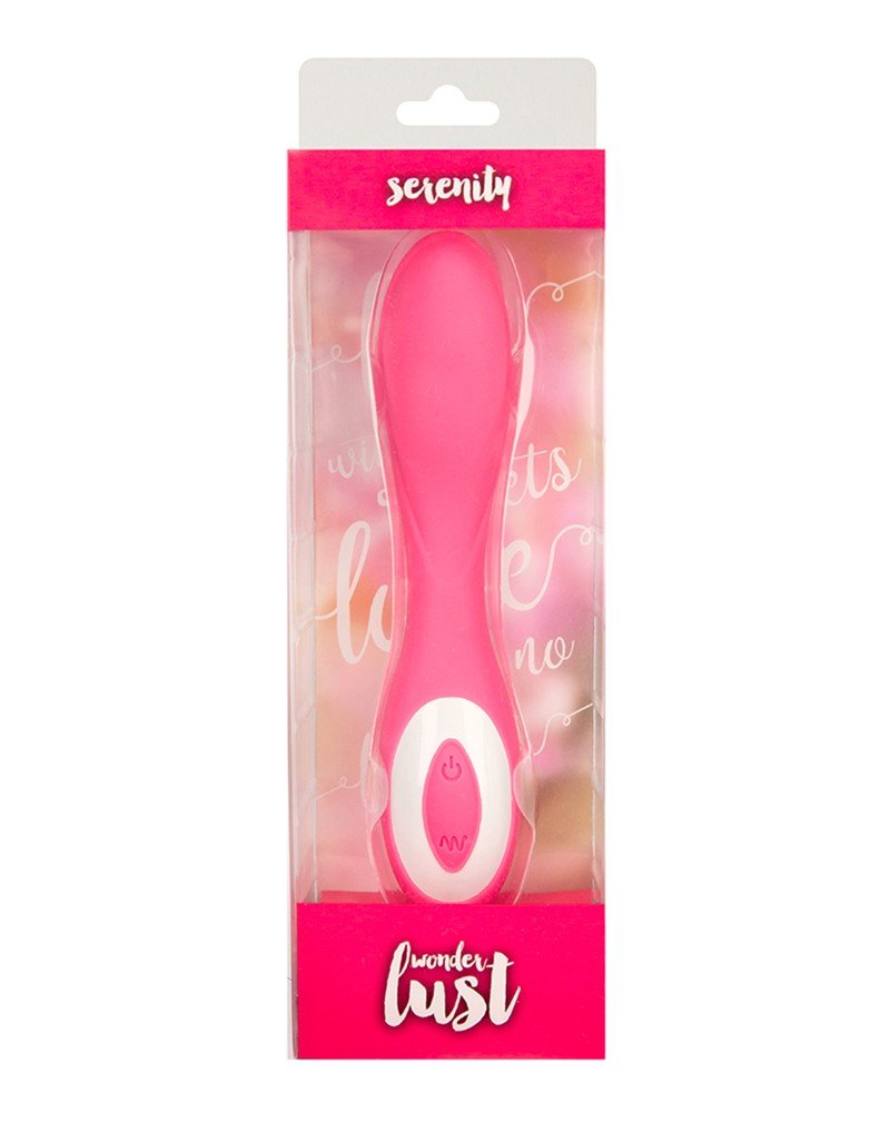 Wonderlust Serenity G-spot vibrator - roze - Erotiekvoordeel.nl