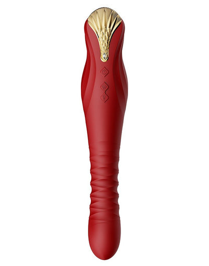 ZALO King Stotende Vibrator met powerthrust technologie - rood - Erotiekvoordeel.nl