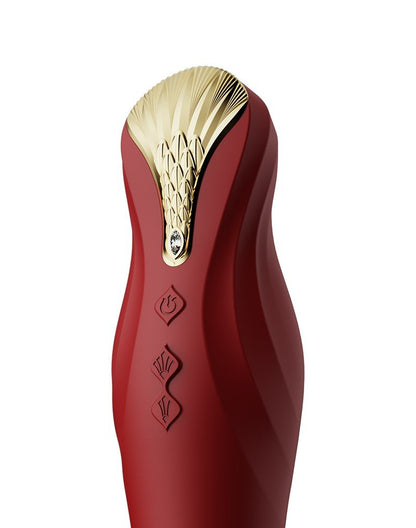 ZALO King Stotende Vibrator met powerthrust technologie - rood - Erotiekvoordeel.nl