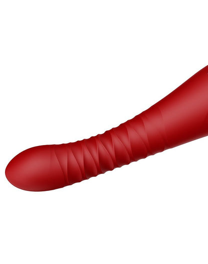 ZALO King Stotende Vibrator met powerthrust technologie - rood - Erotiekvoordeel.nl