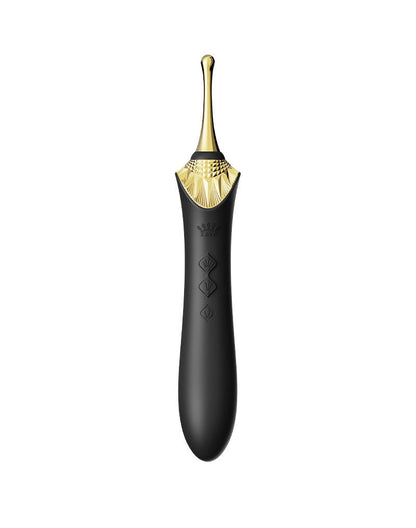 ZALO Verwarmde Pinpoint Clitoris Vibrator Bess 2 met extra opzetstukken - zwart-Erotiekvoordeel.nl