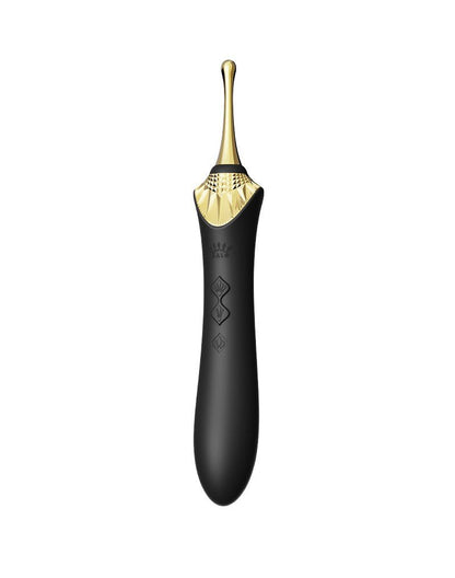 ZALO Verwarmde Pinpoint Clitoris Vibrator Bess 2 met extra opzetstukken - zwart-Erotiekvoordeel.nl