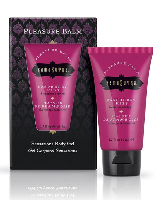 Kama Sutra Pleasure Balm Raspberry Kiss - Erotiekvoordeel.nl