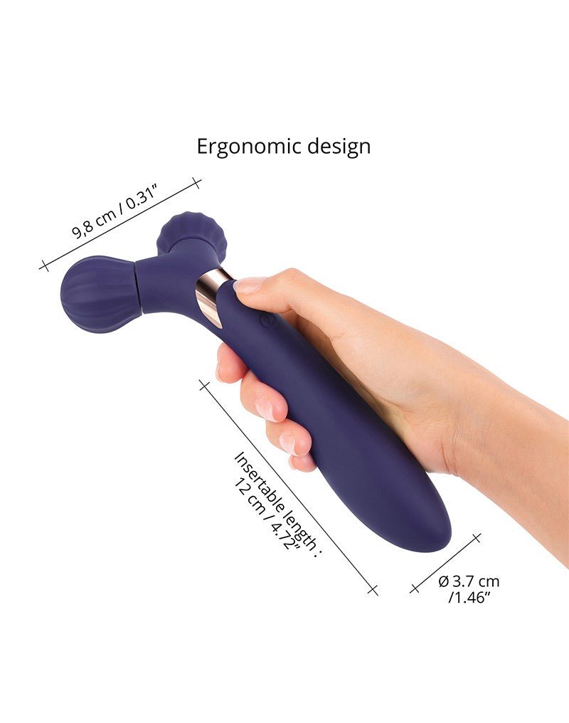 Love to Love FIREBALL Body Massager & Vibrator - indigo