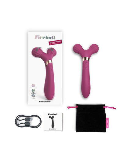 Love to Love FIREBALL Masseur et vibrateur - plum pink