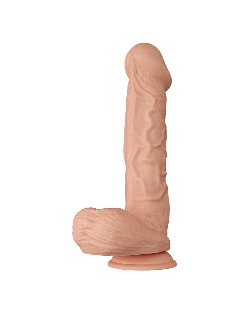 Pretty Love Bergrisi - Dildo - Realistische Vibrerende Dildo - Lengte 26 cm - Lichte Huidskleur - Geeft Levensechte Ervaring-Erotiekvoordeel.nl