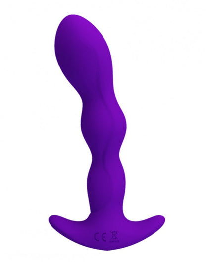 Pretty Love Yale Anal Vibrator - purple