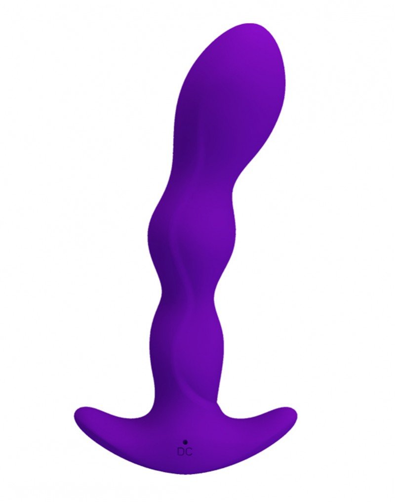 Pretty Love Yale Anal Vibrator - purple