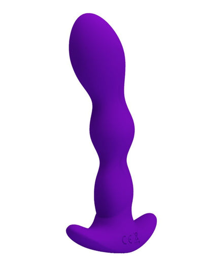 Pretty Love Yale Anal Vibrator - purple