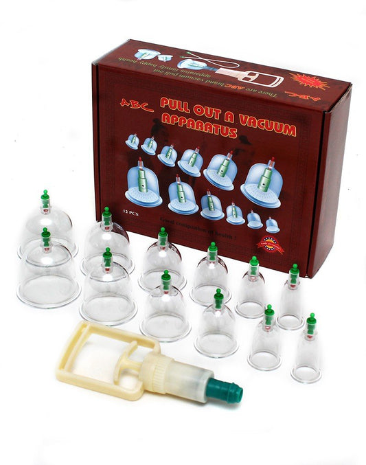 Rimba Bondage Play Cupping Set met 12 cups - Erotiekvoordeel.nl