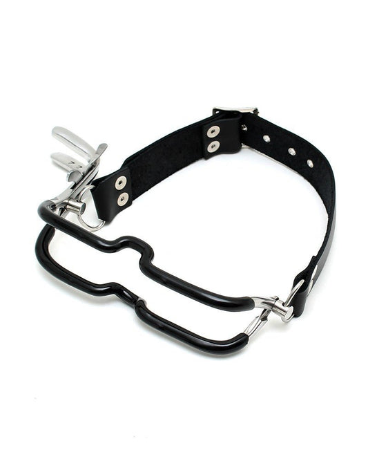 Jennings Mouth clamp with leather neck strap