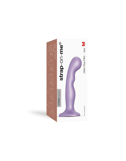 Strap-On-Me G-Punkt und P-Punkt Dildo - metallische Lila