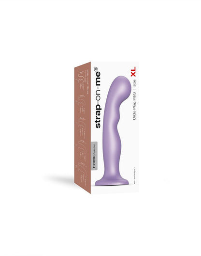 Strap-On-Me G-Punkt und P-Punkt Dildo - metallische Lila